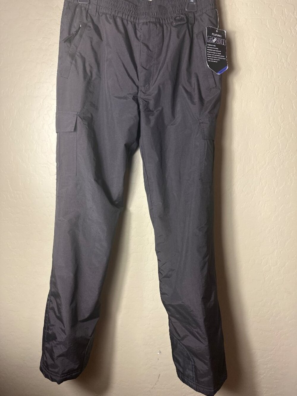NWT Sz 16 Sport Essentials Black Winter Ski Snow Pants